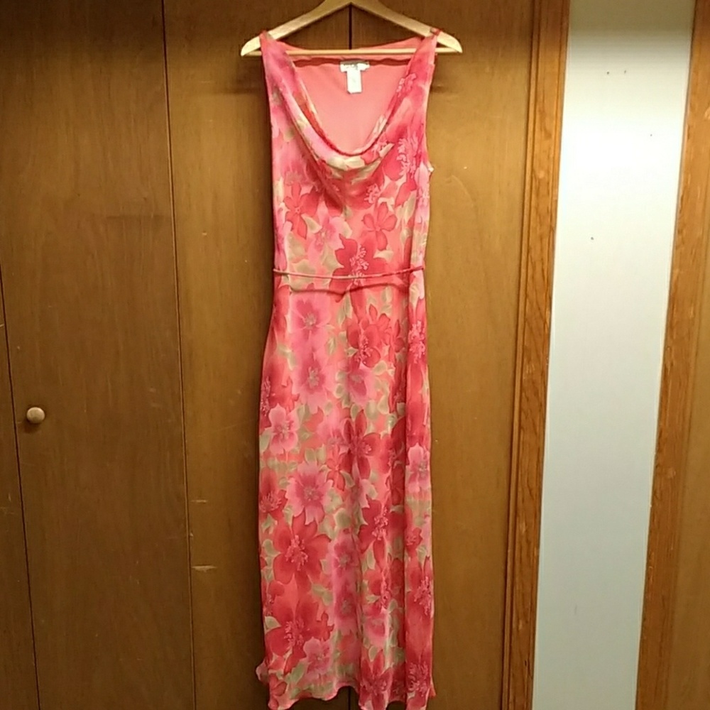 Floral Sleeveless maxi dress
